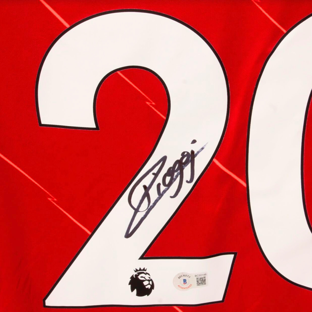 Diogo Jota Signed Liverpool FC 2021-22 Home Soccer Jersey #20 with Beckett COA
